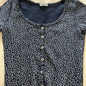 John Galt Floral Top